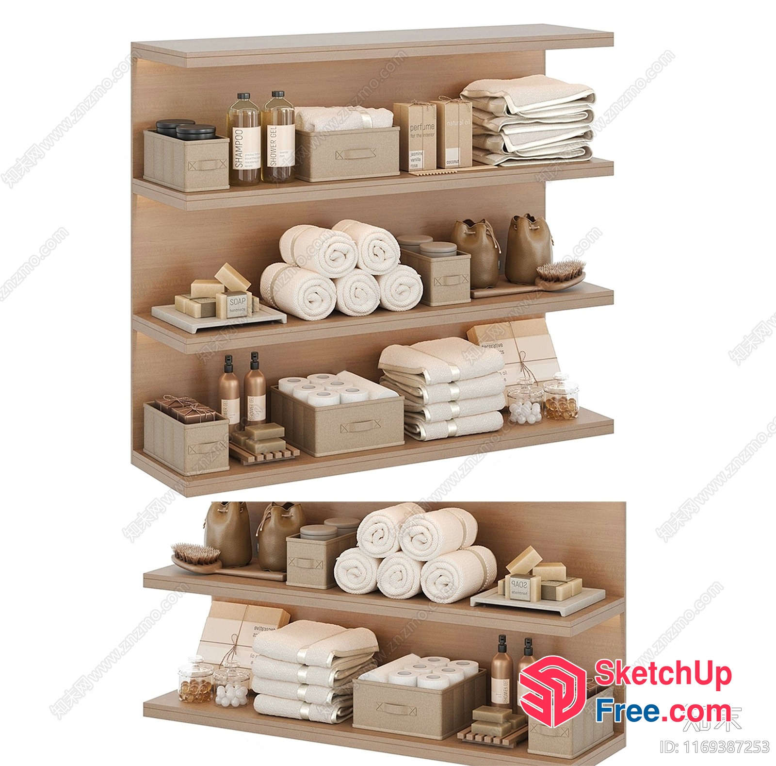 Bathroom Decor And Accessories Collection 3D SketchUp File