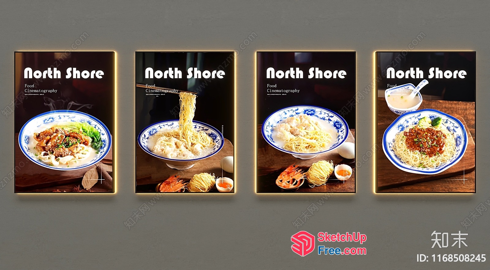 North Shore Food Cinematography 3D SketchUp File