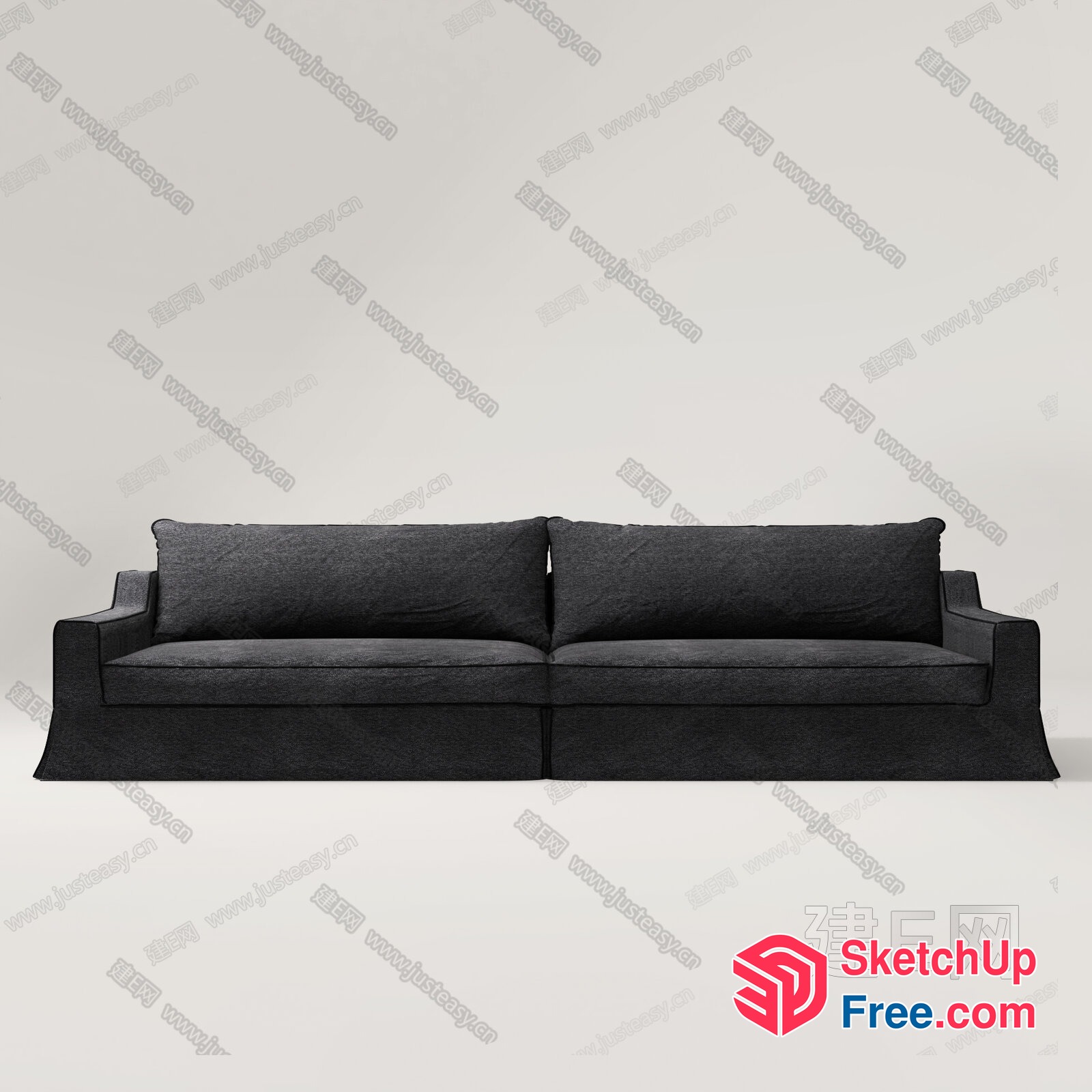 Minimalist Style Sofa 3D SketchUp File