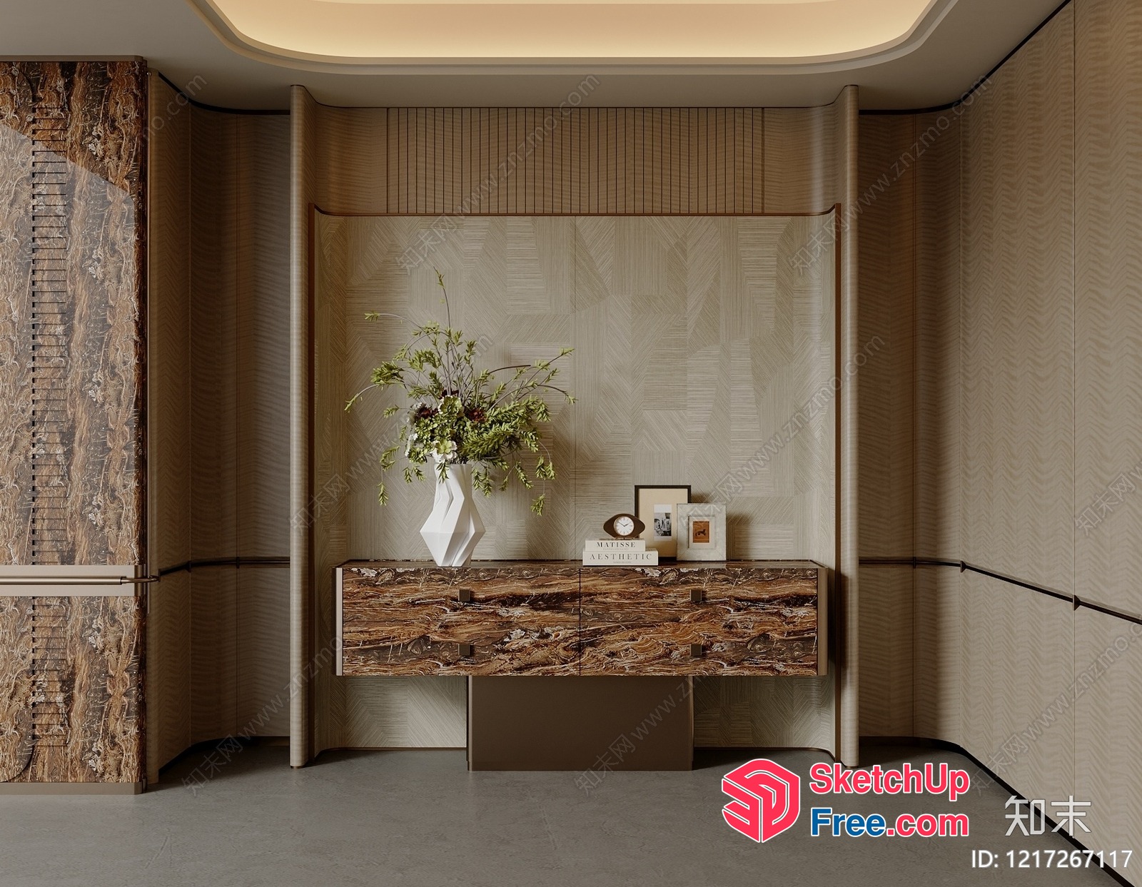 Elegant And Modern Interior Design 3D SketchUp File