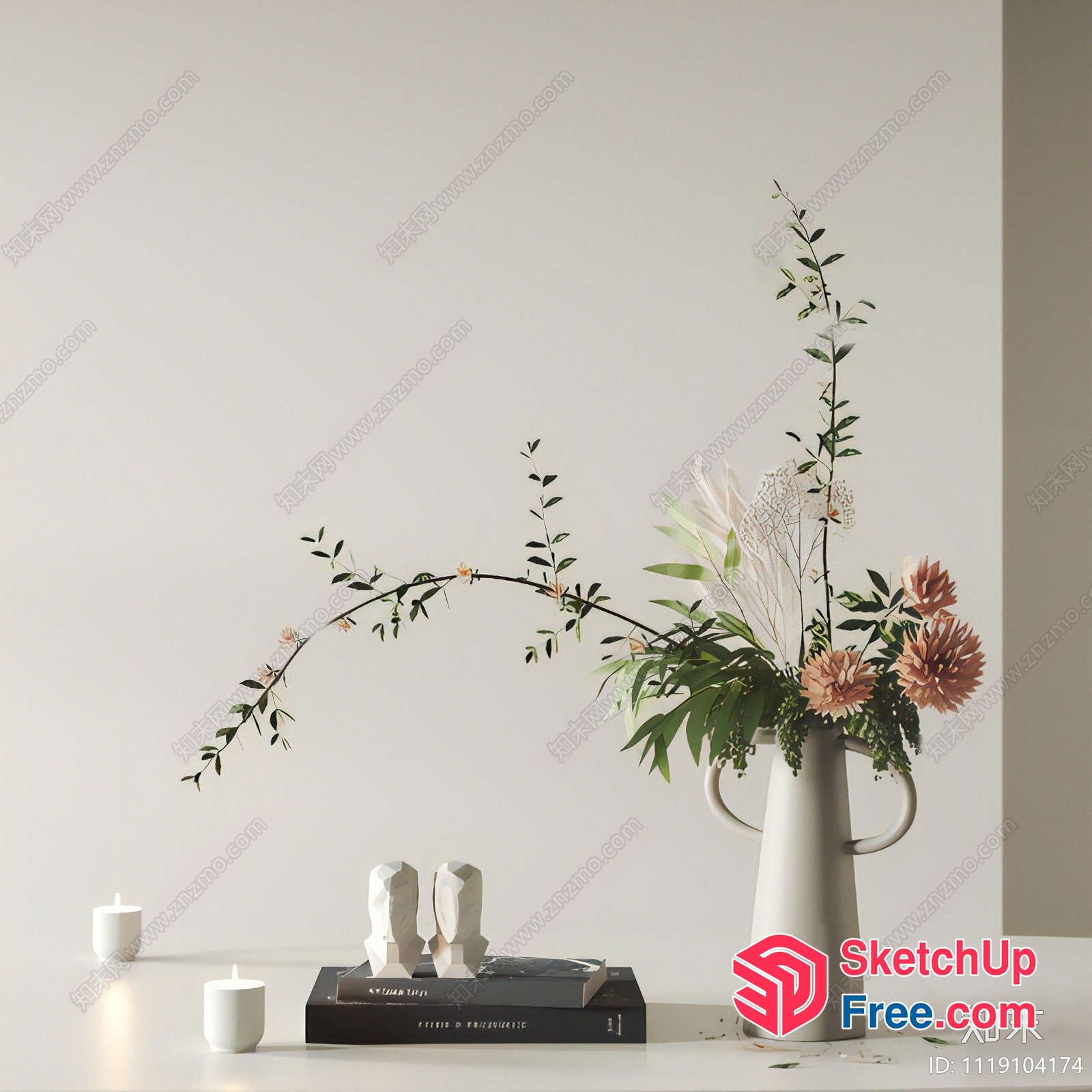 Minimalist Modern Interior Design 3D SketchUp File