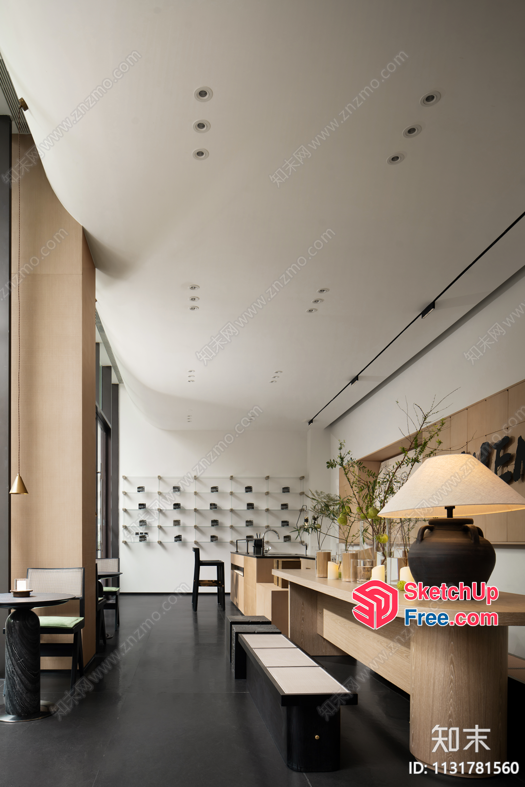 Minimalist Modern Interior Design With Clean Lines And Natural Elements 3D SketchUp File