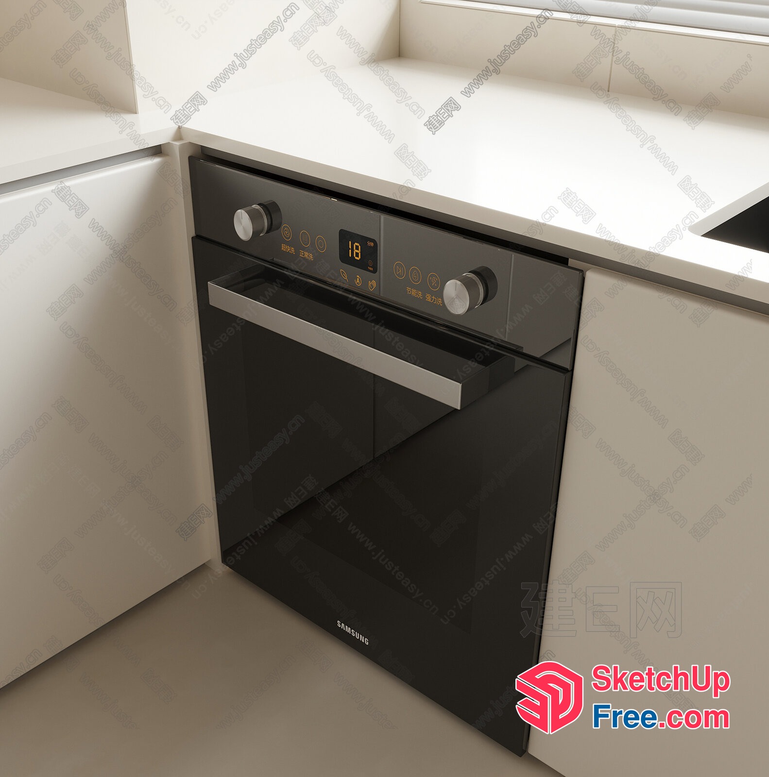 Samsung Oven 3D SketchUp File