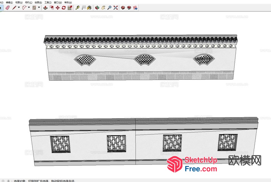 Architectural Design Elements 3D SketchUp File