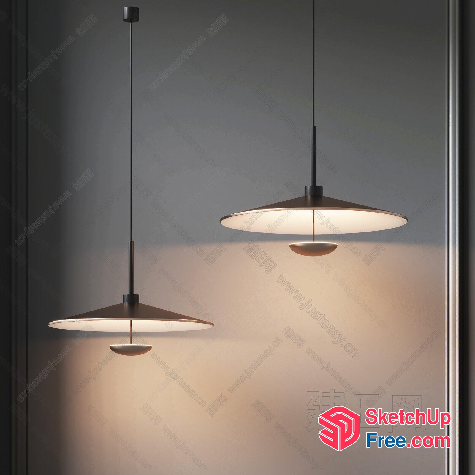 Modern Pendant Lights For Contemporary Spaces 3D SketchUp File