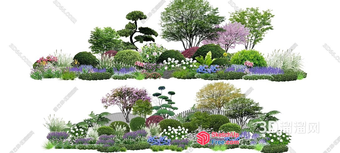 Serene Japanese Garden 3D SketchUp File