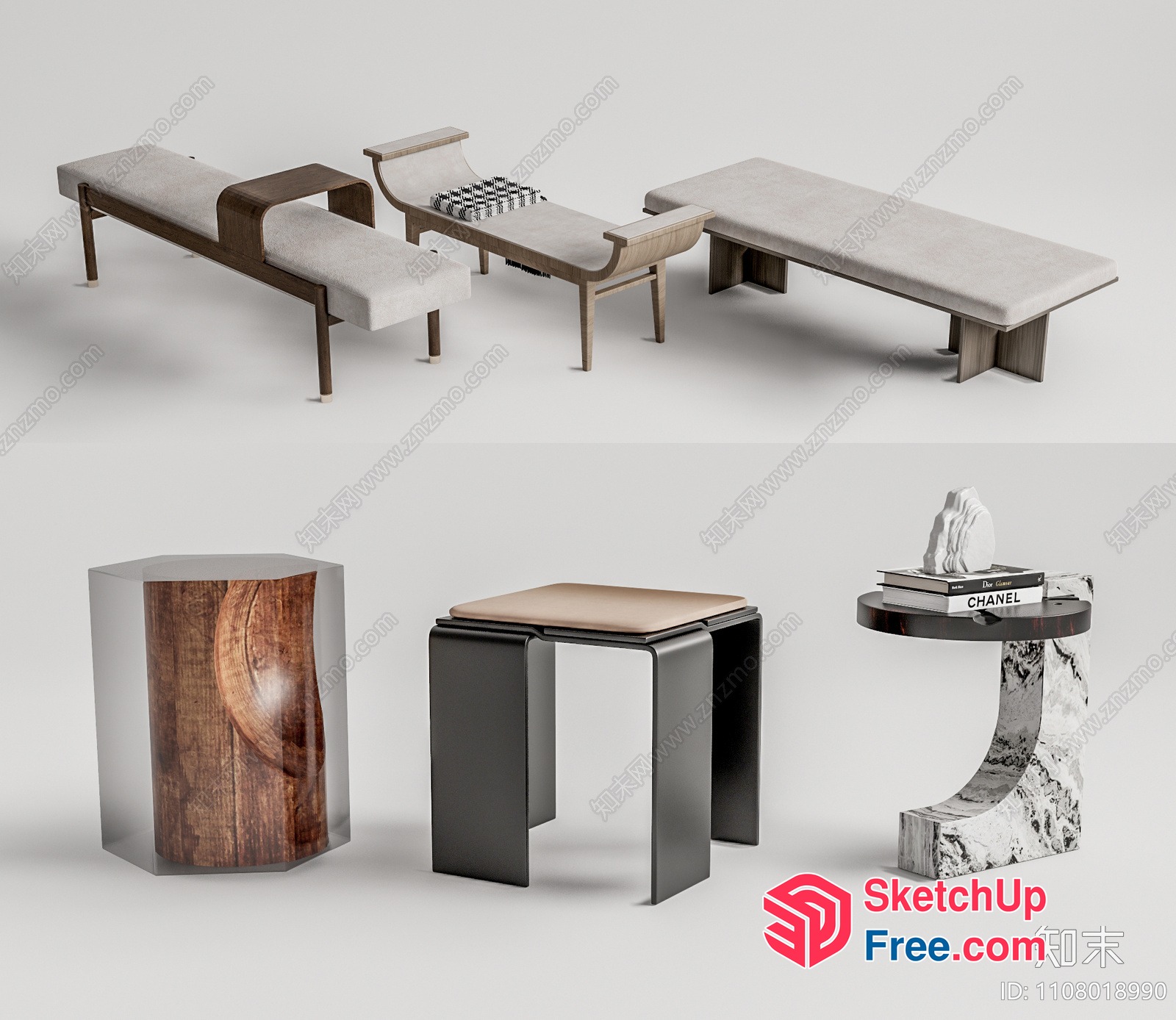 Modern Furniture Collection 3D SketchUp File