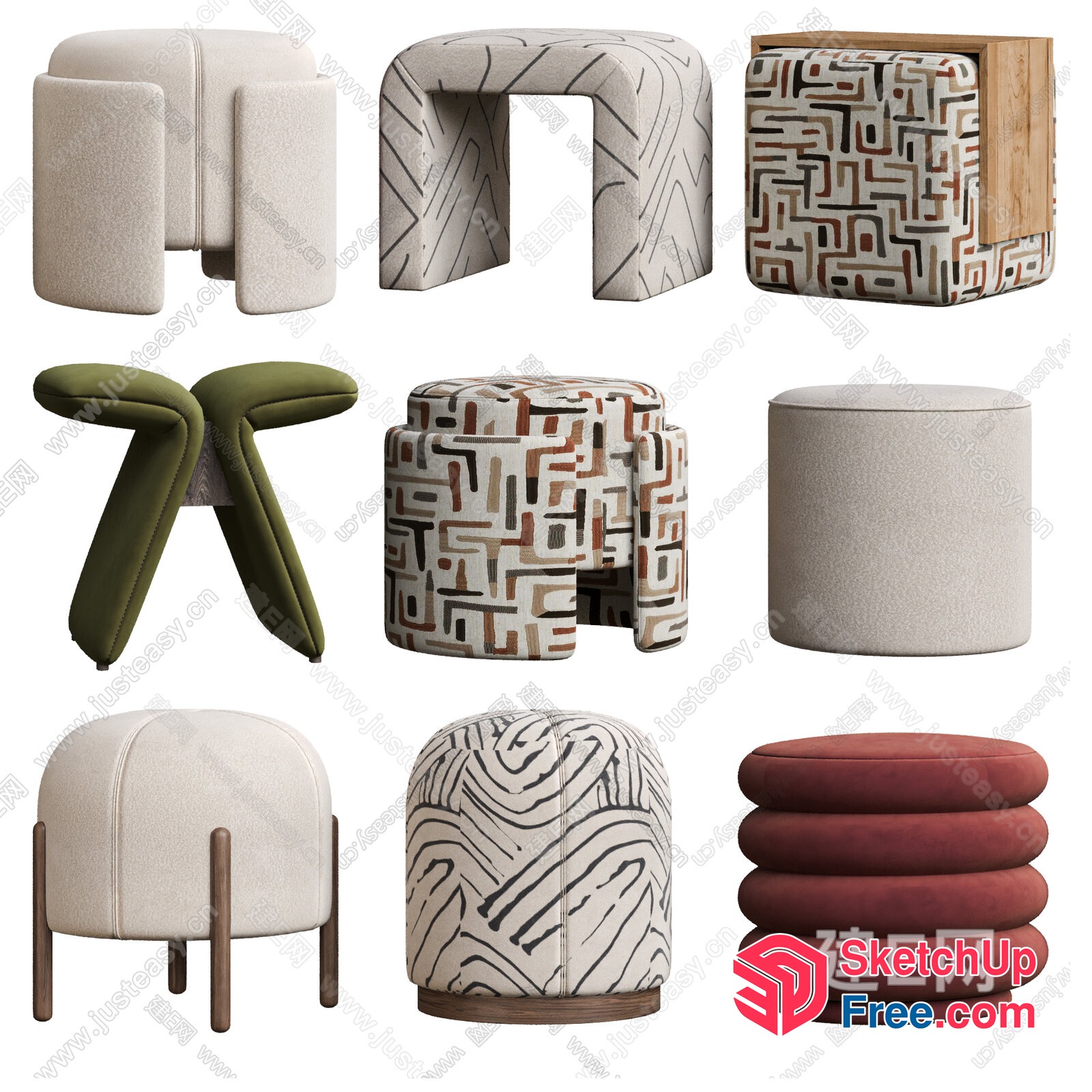 Modern Furniture Collection 3D SketchUp File