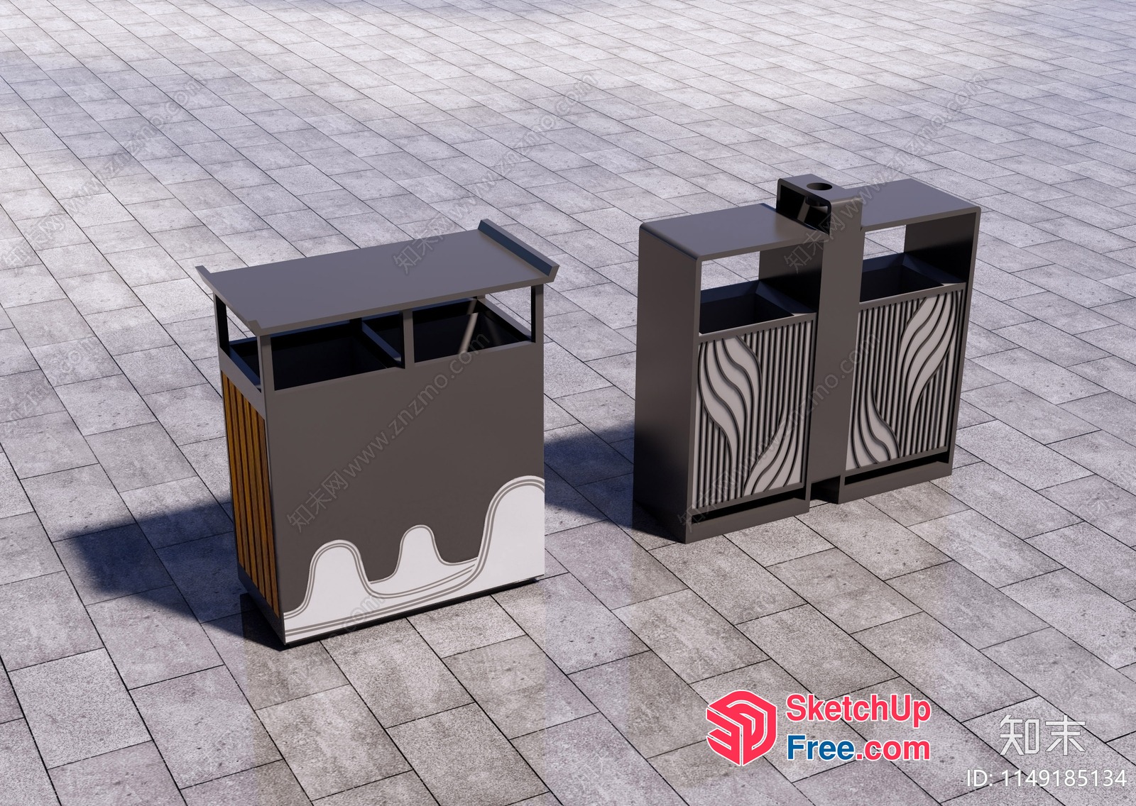 Modern Outdoor Furniture Collection 3D SketchUp File
